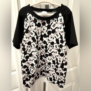Kid Mickey face shirt